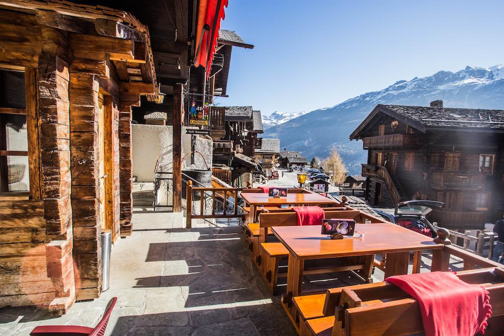 Hotel De Moiry Superieur Grimentz Eksteriør billede